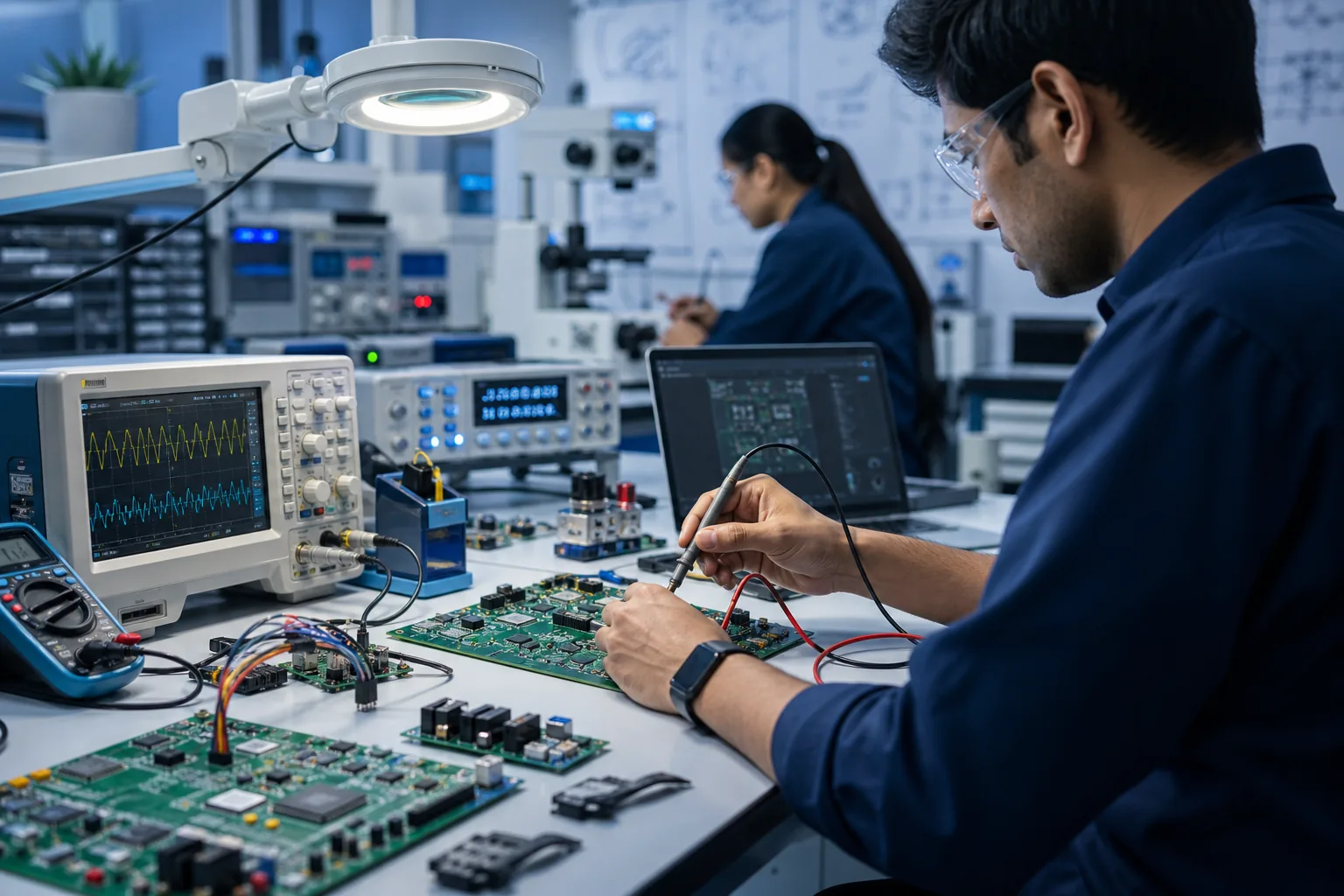 Embedded systems and electronics development workspace